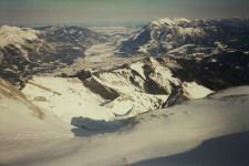 Blick von der Ostschulter Alpspitze nach Norden, Garmisch - Farchant