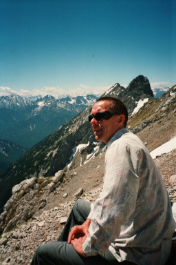 Karwendel Westseite Tunnel Blick Richtung S�den