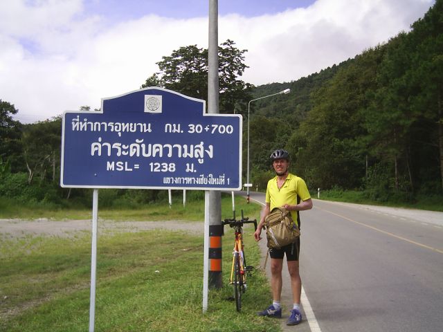 Infotafel: 1238hm bei bisher 30,7 km