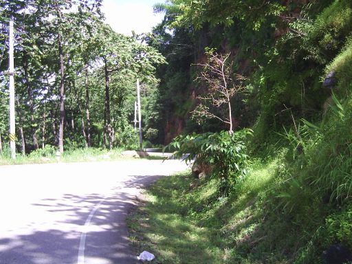 Abfahrt - Kurven - Felshang ...