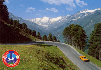 Timmelsjoch-Hochalpenstrasse (Kehre 3 auf 2053 Metern)