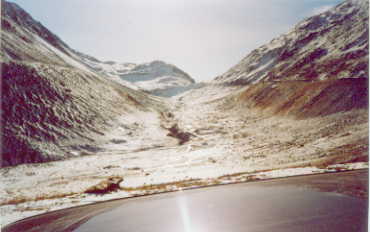 Blick zurück zum Pass