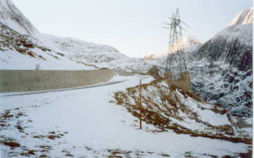 Nufenen, oben wurde es schwierig